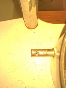 1/16" cobalt drill bit hole